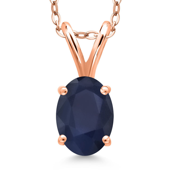 Pendant in 925 Rose Gold Plated Silver