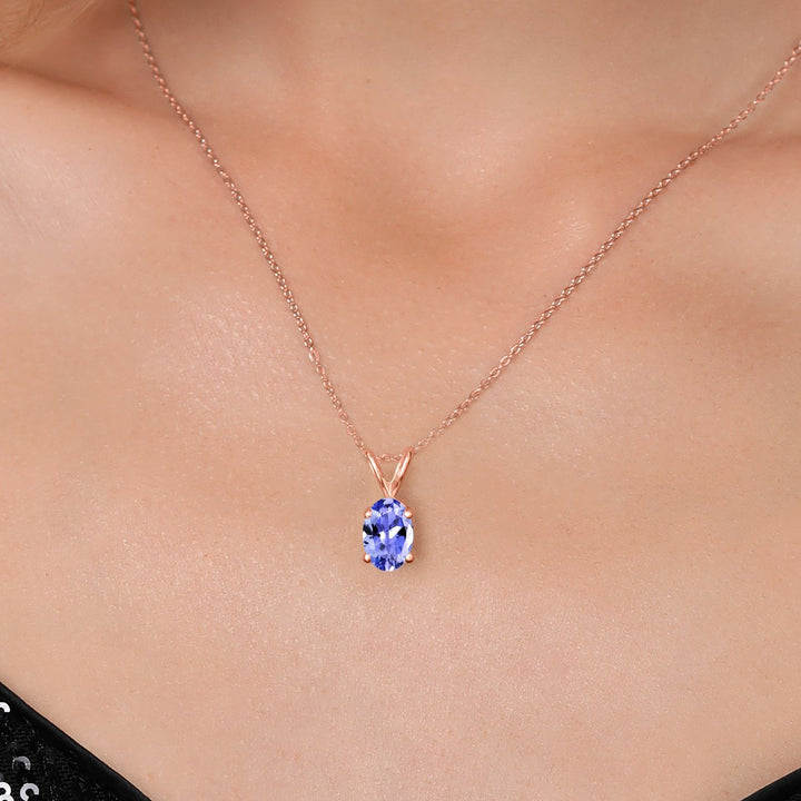 Pendant in 925 Rose Gold Plated Silver