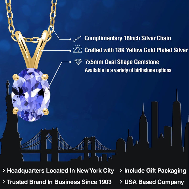 Pendant in 925 Yellow Gold Plated Silver