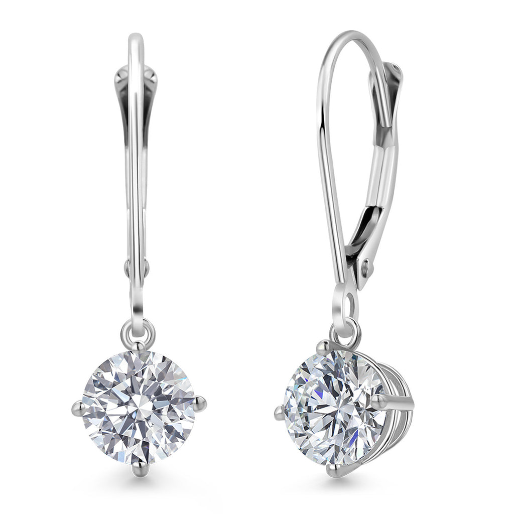 1.50 Cttw - IGI Certified_Earrings in 925 Sterling Silver