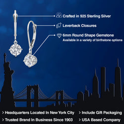 Earrings in 925 Sterling Silver