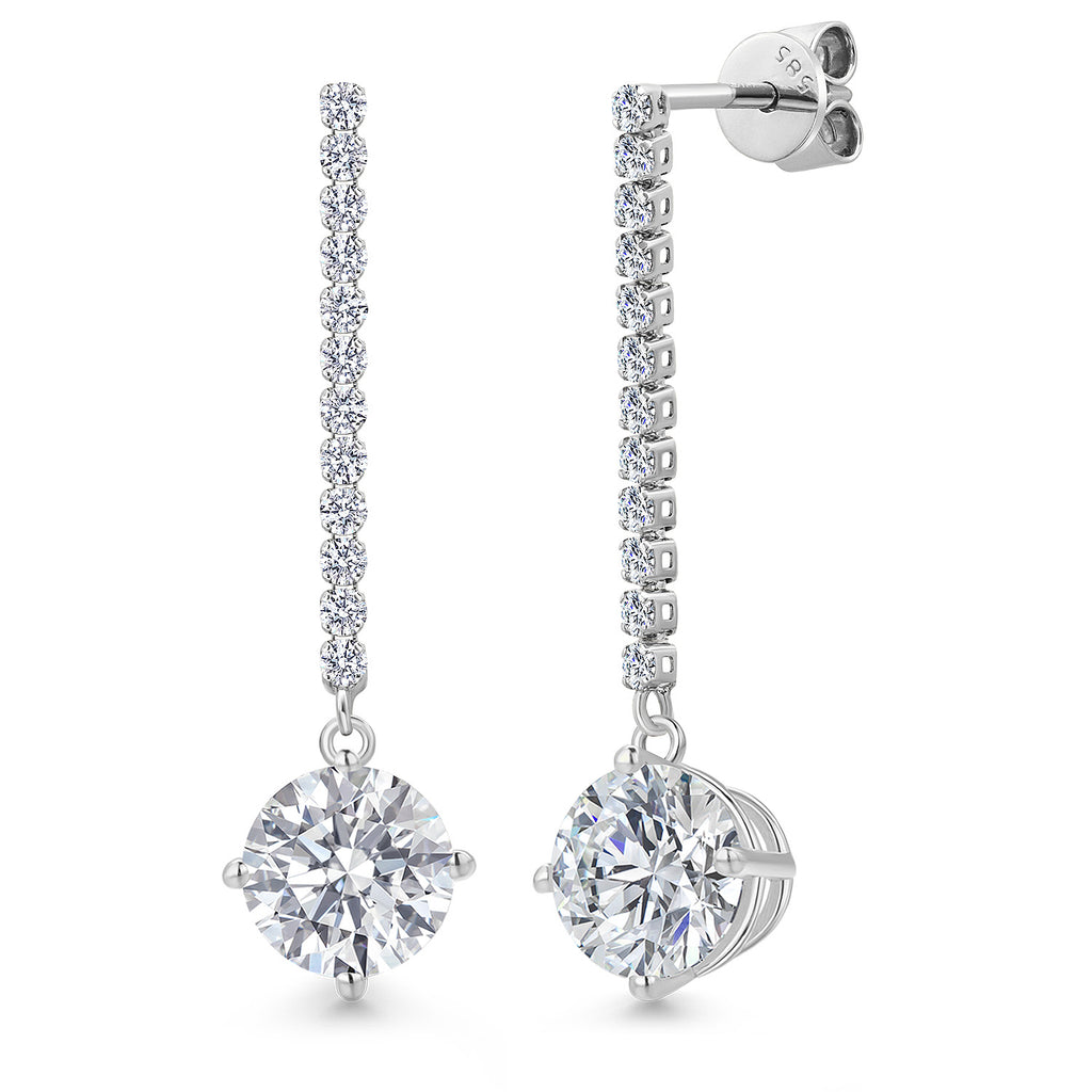 Earrings in 14K White Gold