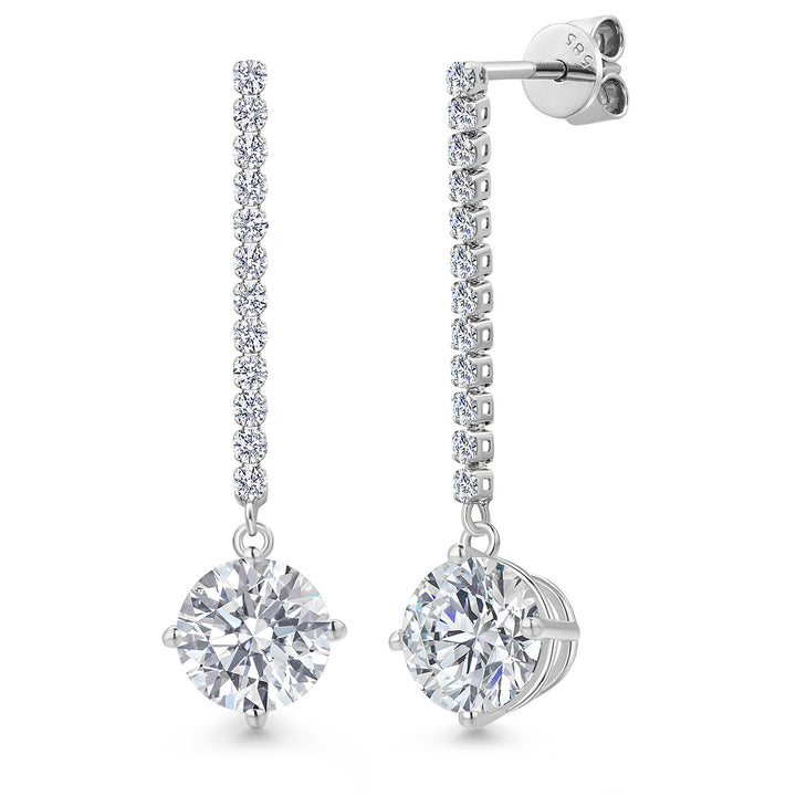 Earrings in 14K White Gold