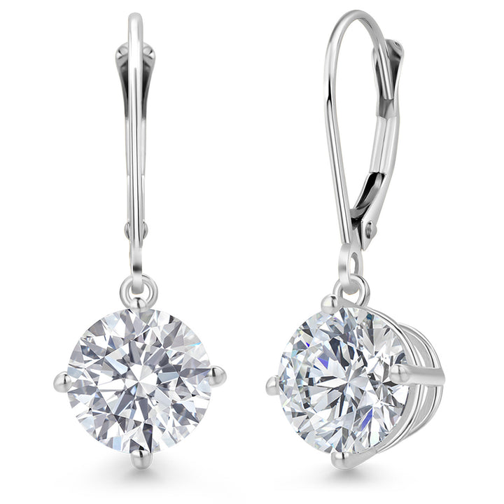 Earrings in 14K White Gold