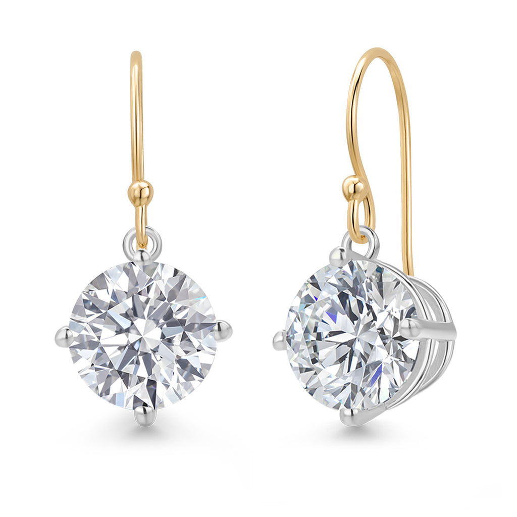 14K Two Tone Gold_Earrings in 14K Two Tone Gold