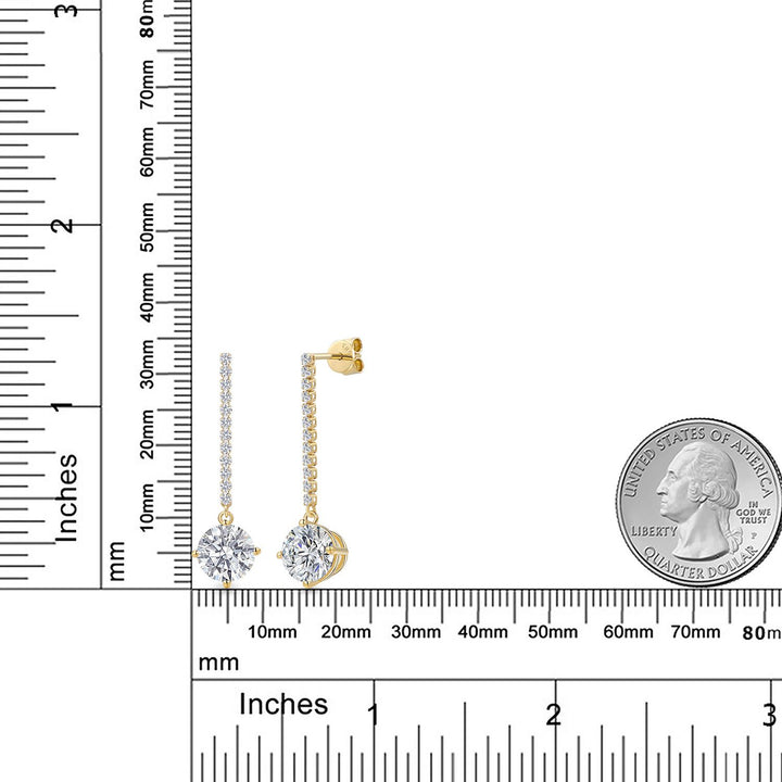 Earrings in 14K Yellow Gold