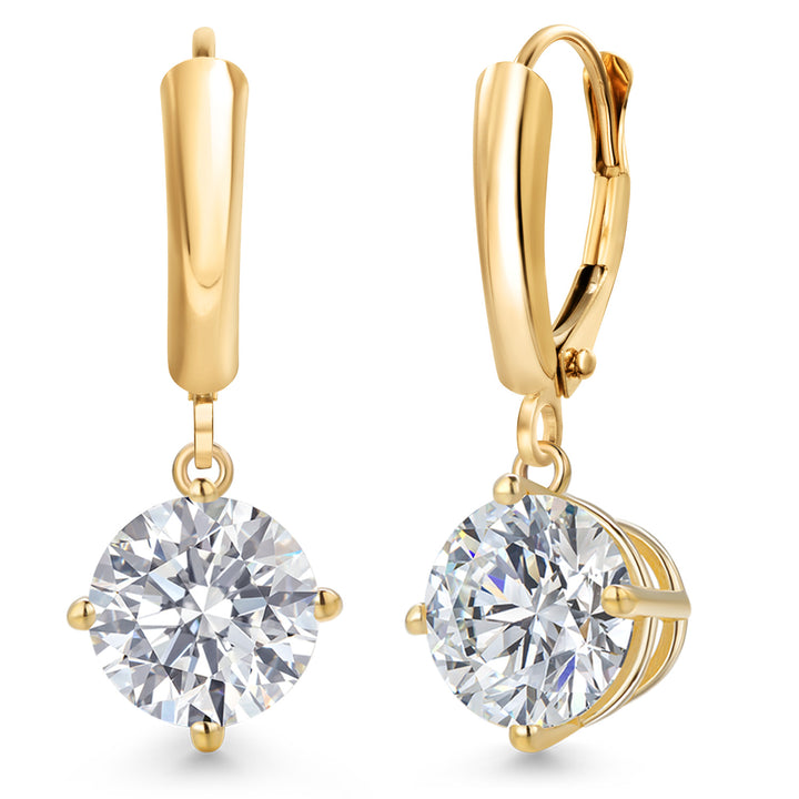 5.00 Cttw_Earrings in 14K Yellow Gold