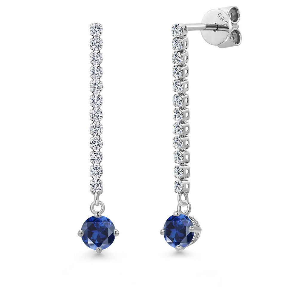 Earrings in 14K White Gold