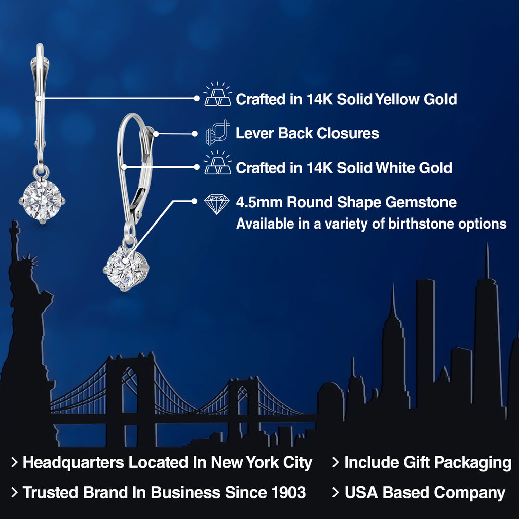 E - F_Earrings in 14K White Gold