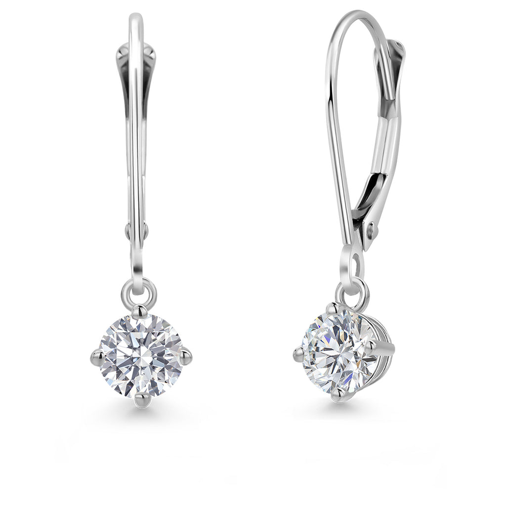 E - F_Earrings in 14K White Gold