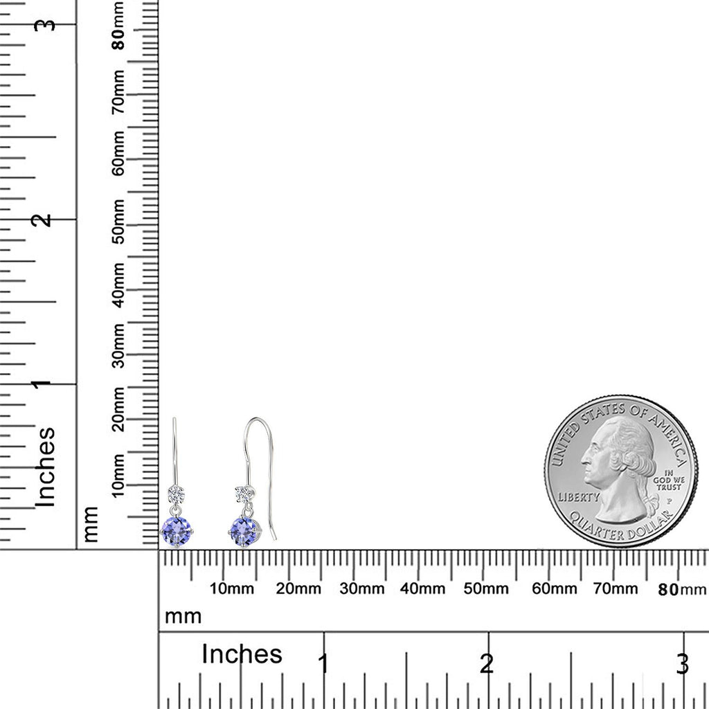Earrings in 14K White Gold