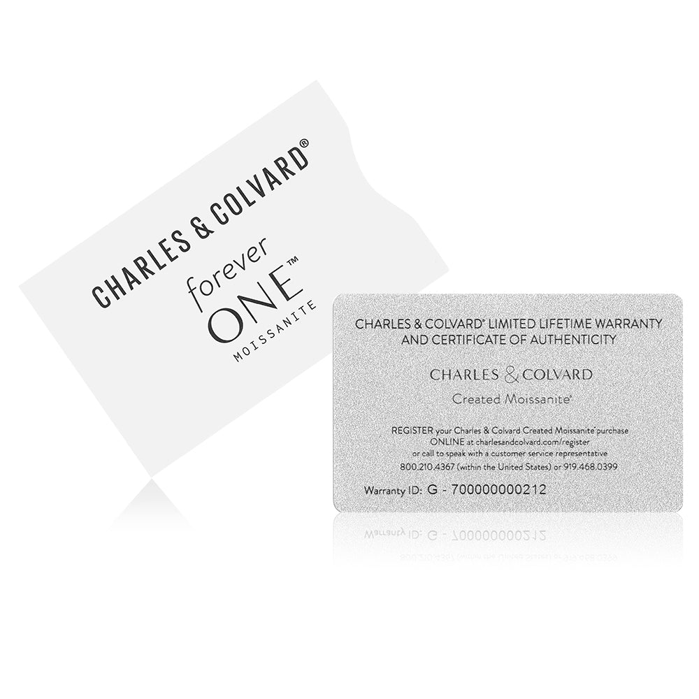 Earrings in Platinum