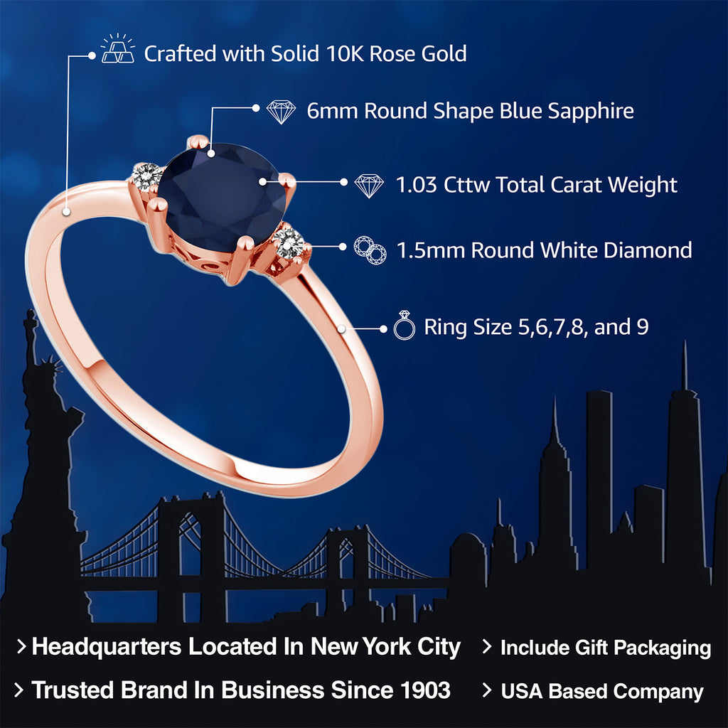 Ring in 10K Rose Gold