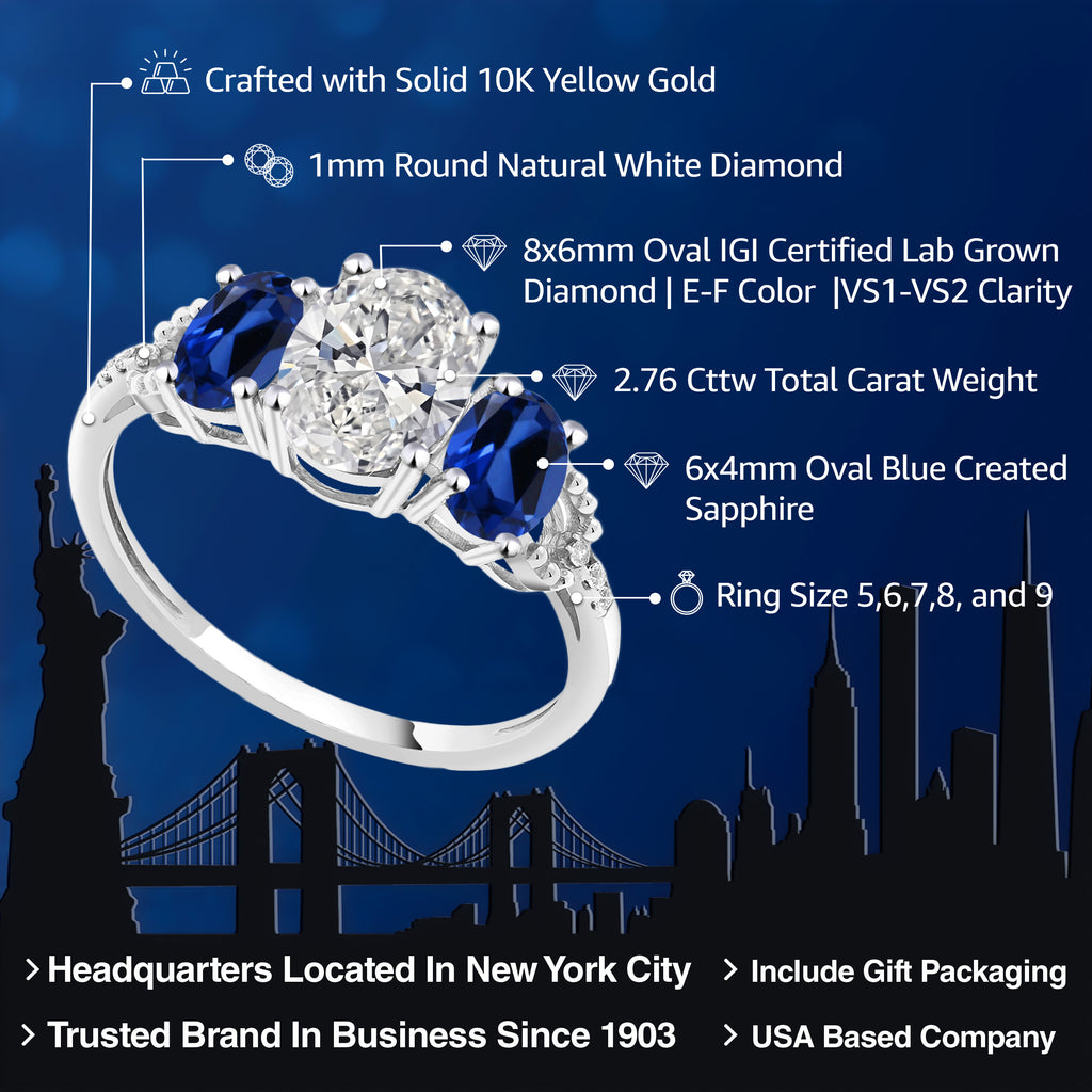 Ring in 10K White Gold