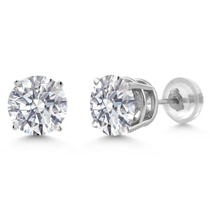 14K White Gold_Earrings in 14K White Gold