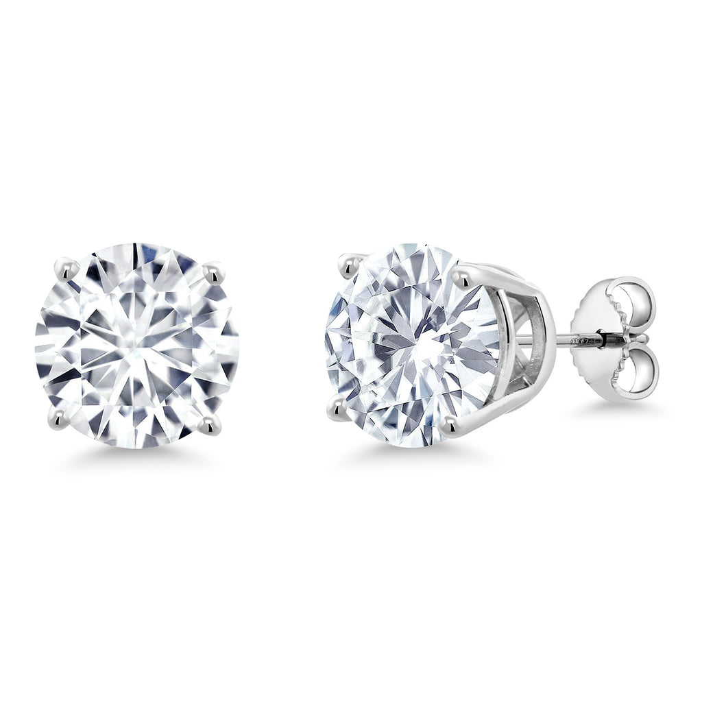 7.75 Carat_925 Sterling Silver_Earrings in 925 Sterling Silver