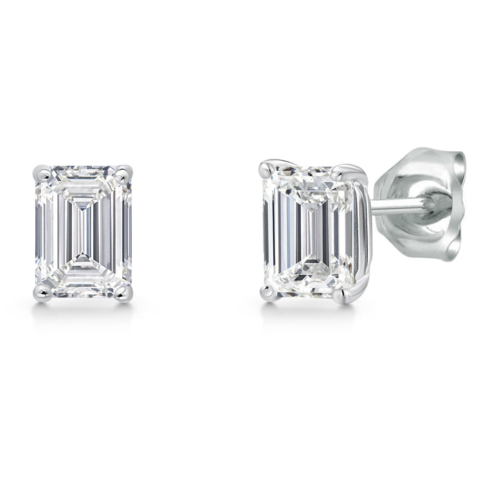 Earrings in 14K White Gold