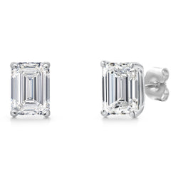 Earrings in 14K White Gold