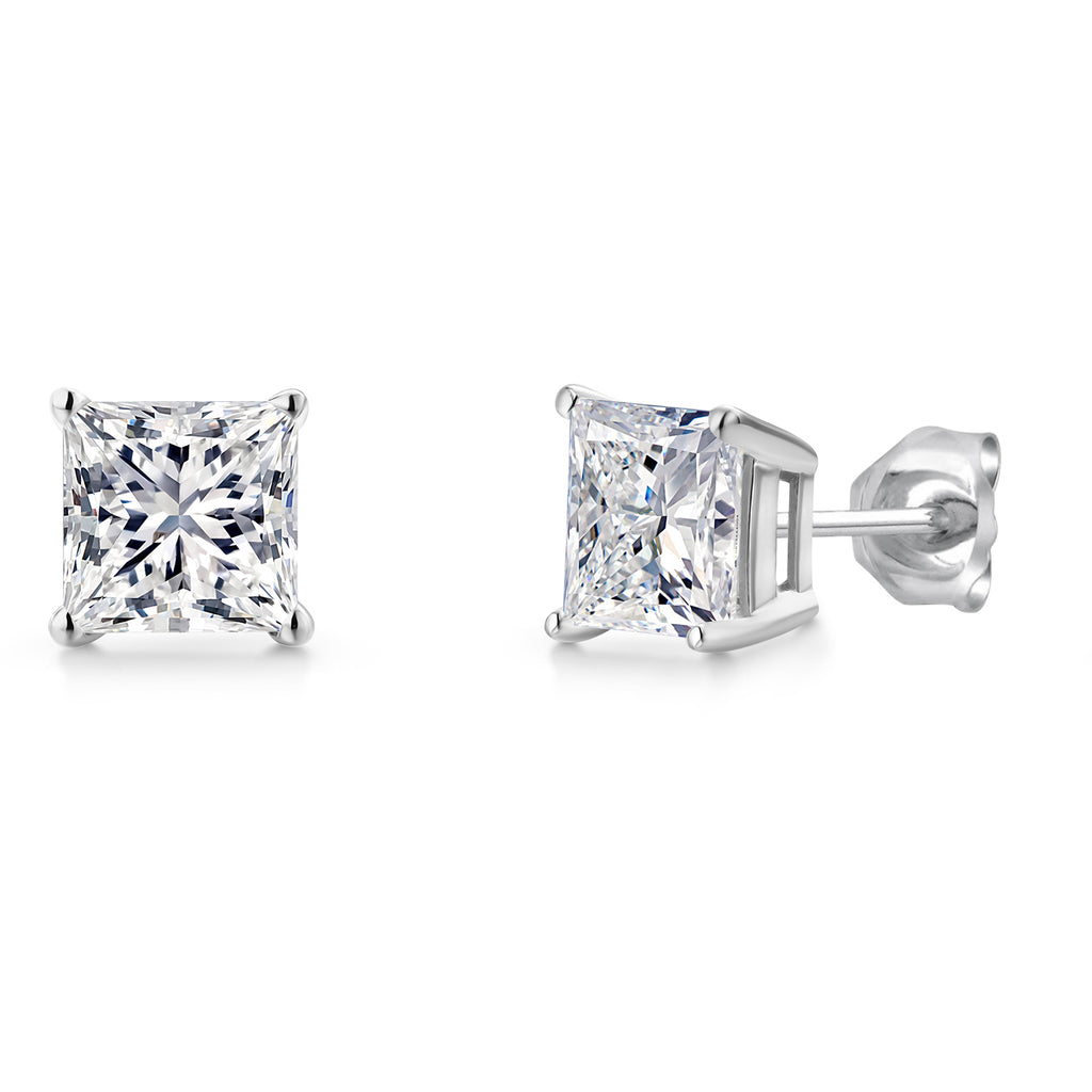 Earrings in 14K White Gold