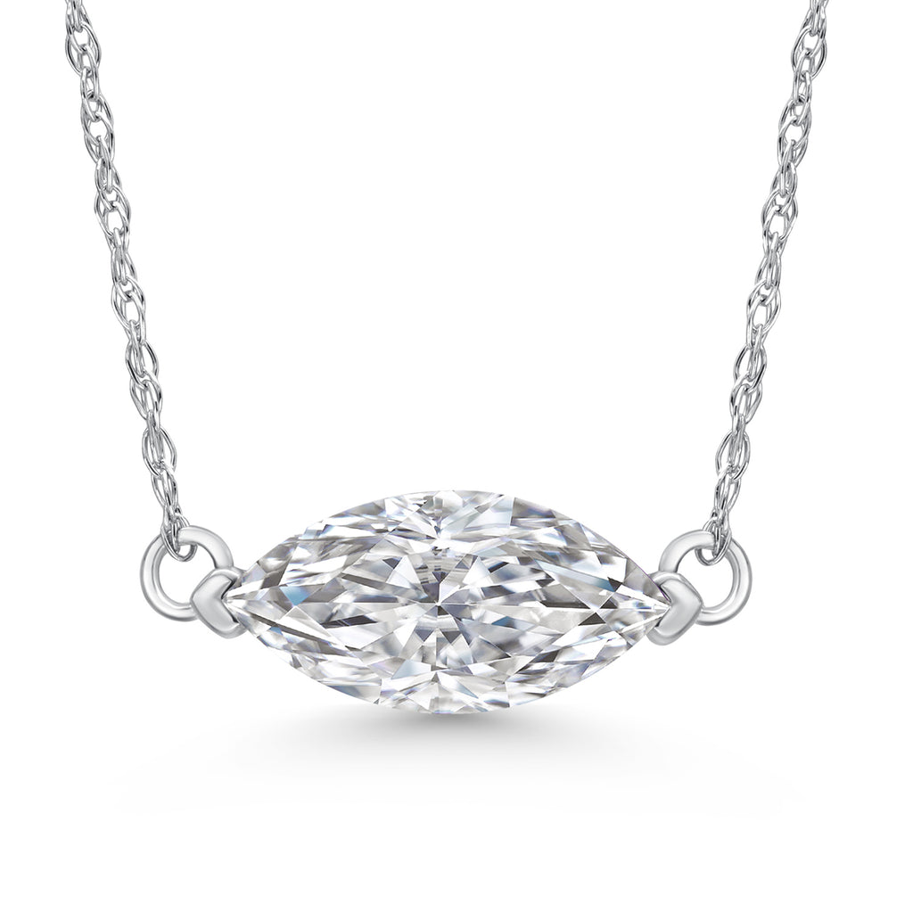 Pendant in 14K White Gold