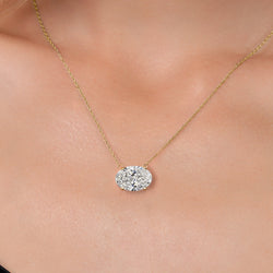Pendant in 14K White Gold