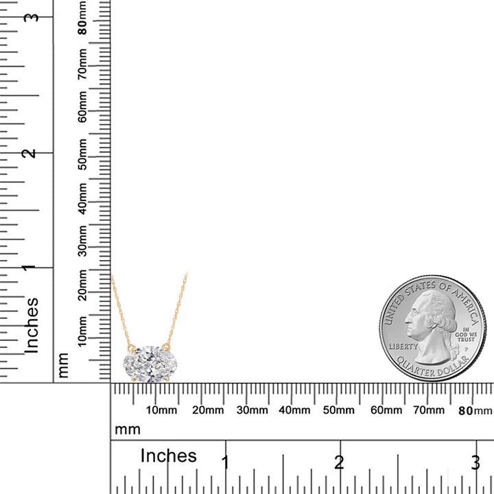 Pendant in 14K White Gold