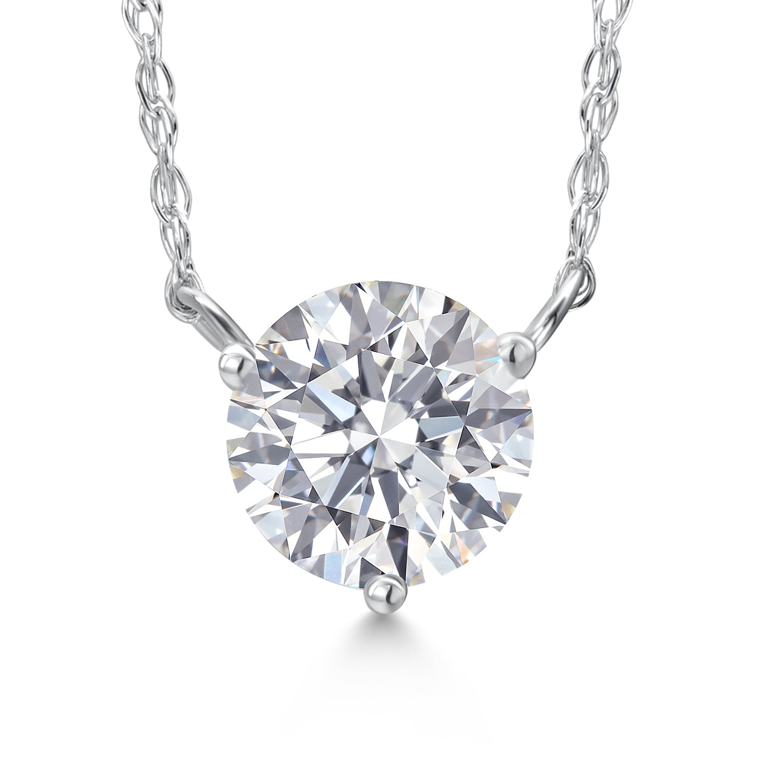 Pendant in 14K White Gold