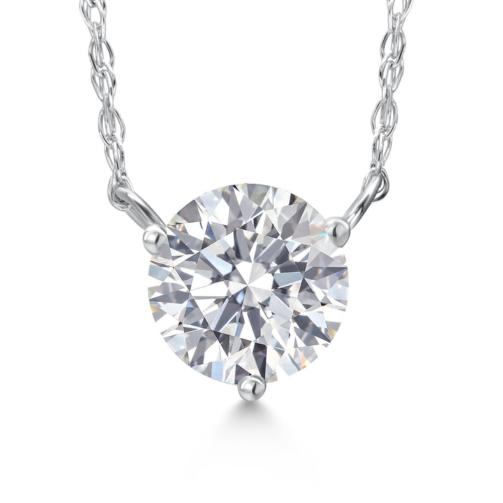 Pendant in 14K White Gold