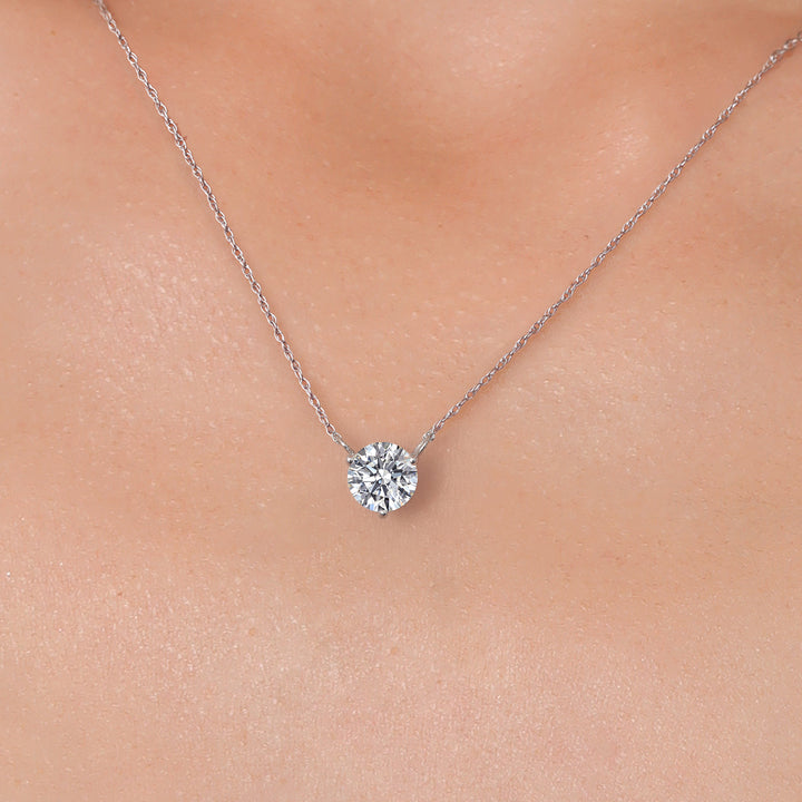 Pendant in 14K White Gold