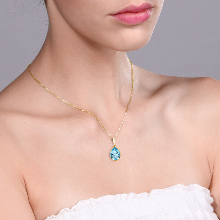 Pendant in 14K Yellow Gold