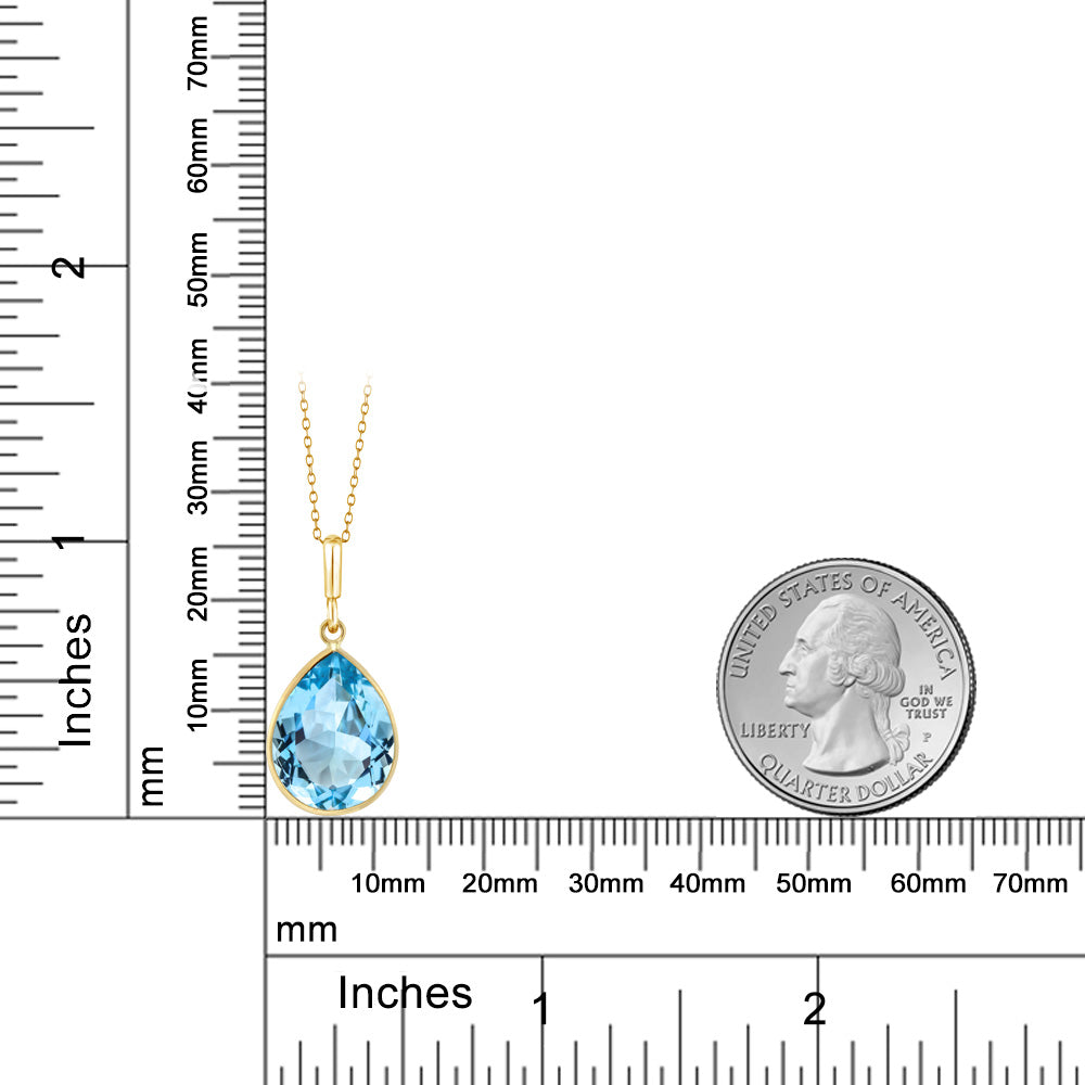 Pendant in 14K Yellow Gold