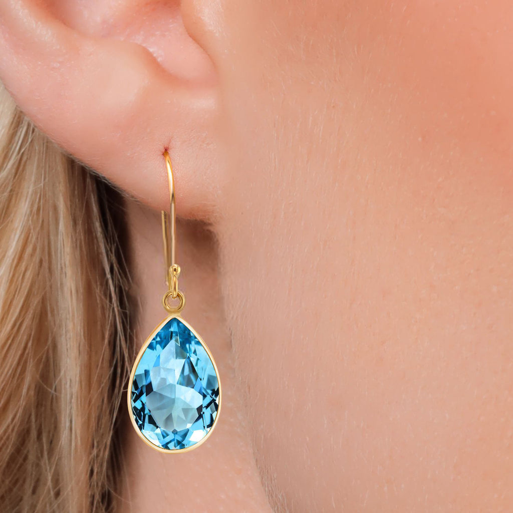 Earrings in 14K Yellow Gold
