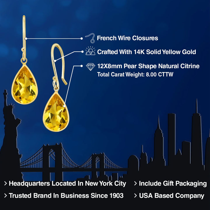 Earrings in 14K Yellow Gold