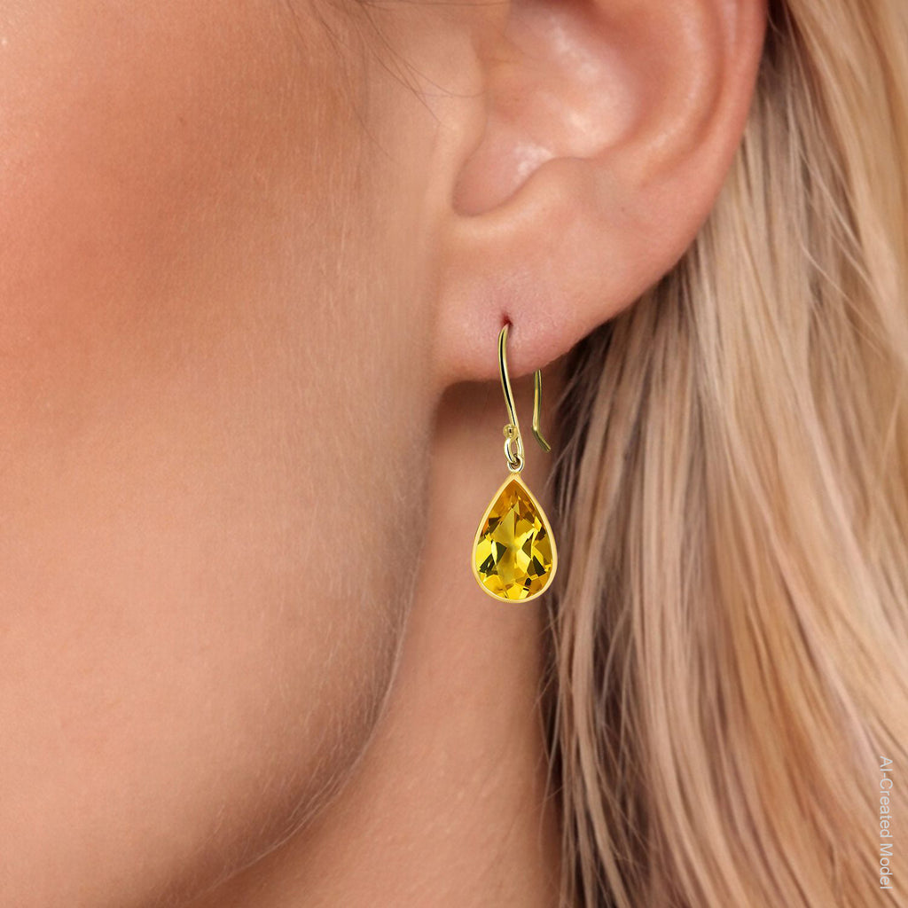 Earrings in 14K Yellow Gold