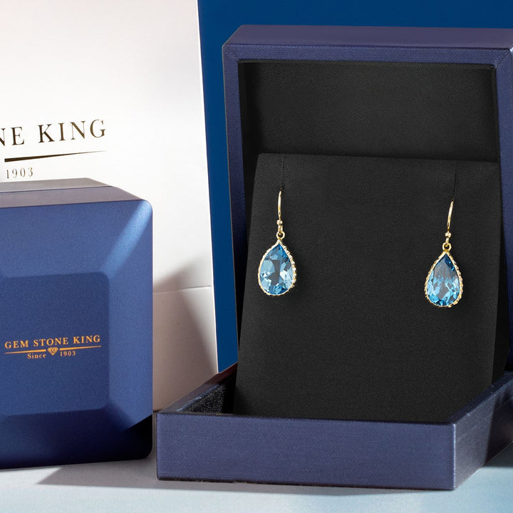 Earrings in 14K Yellow Gold