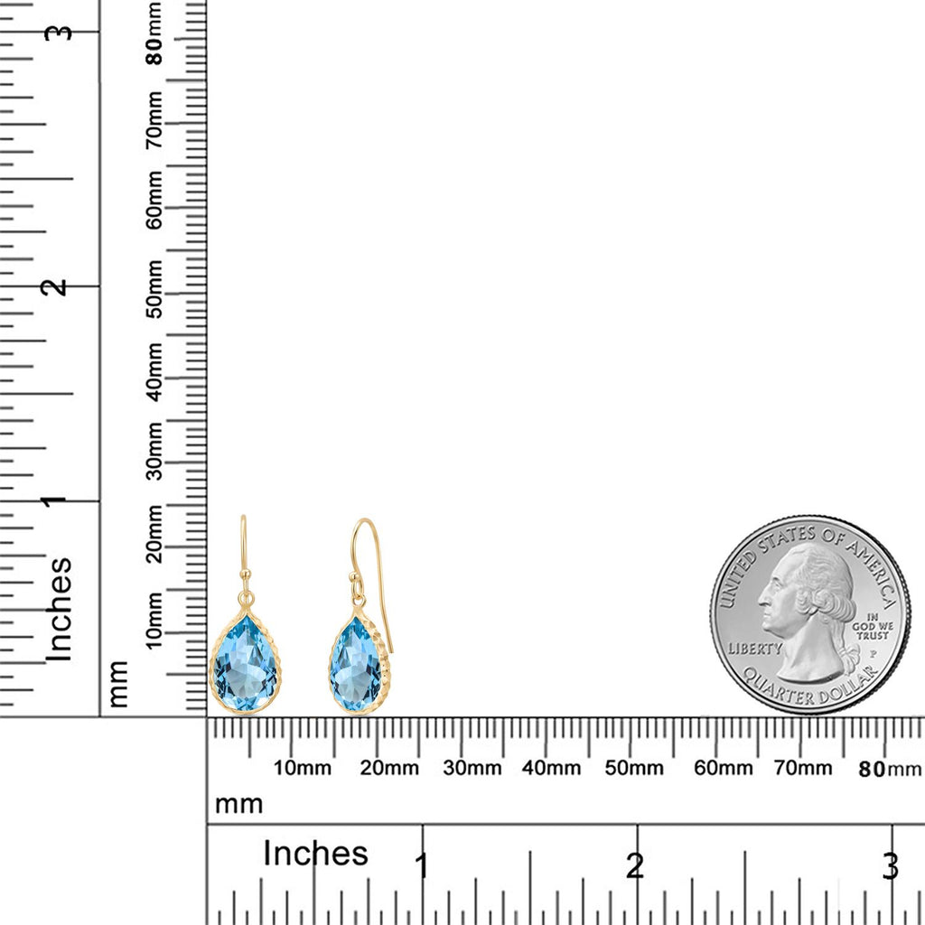 Earrings in 14K Yellow Gold