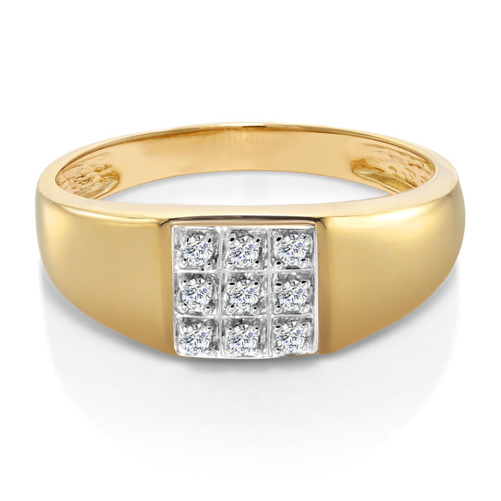 Ring in 10K Yellow Gold