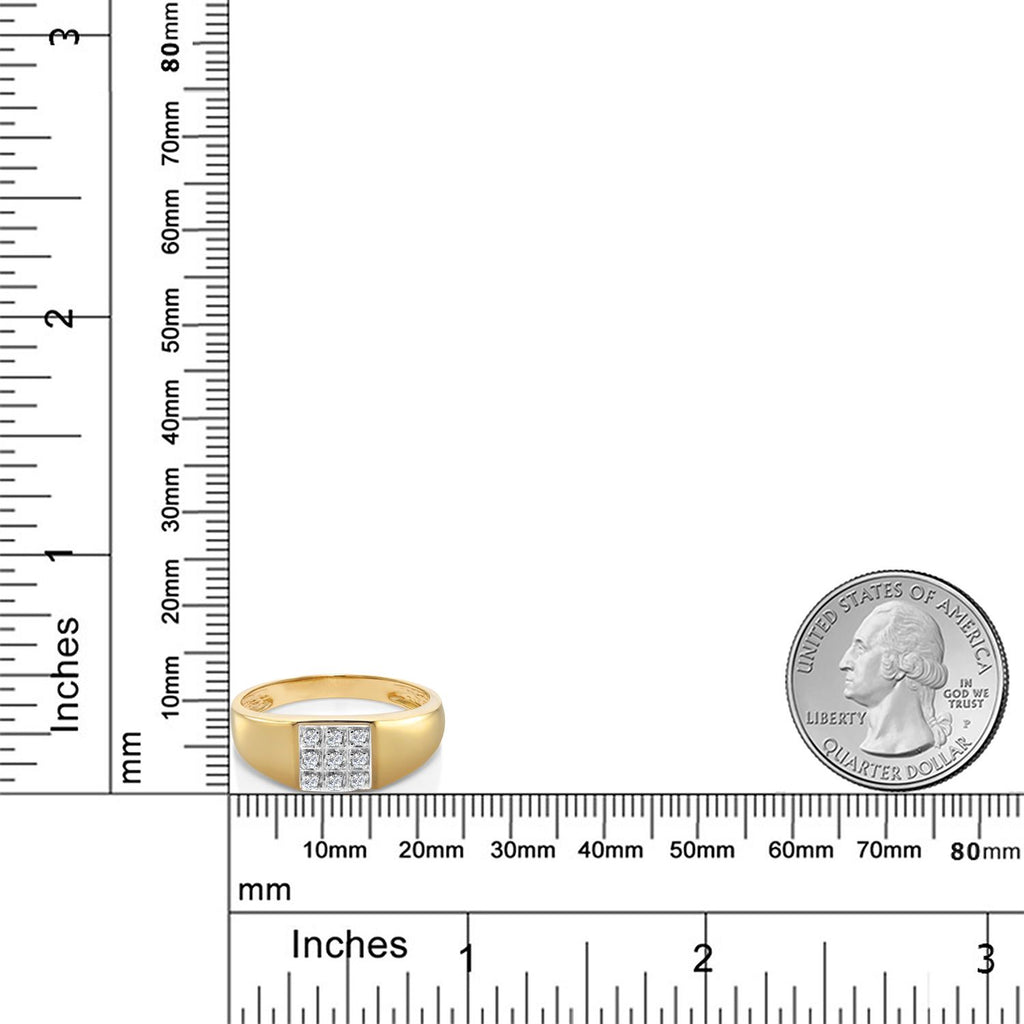 Ring in 10K Yellow Gold