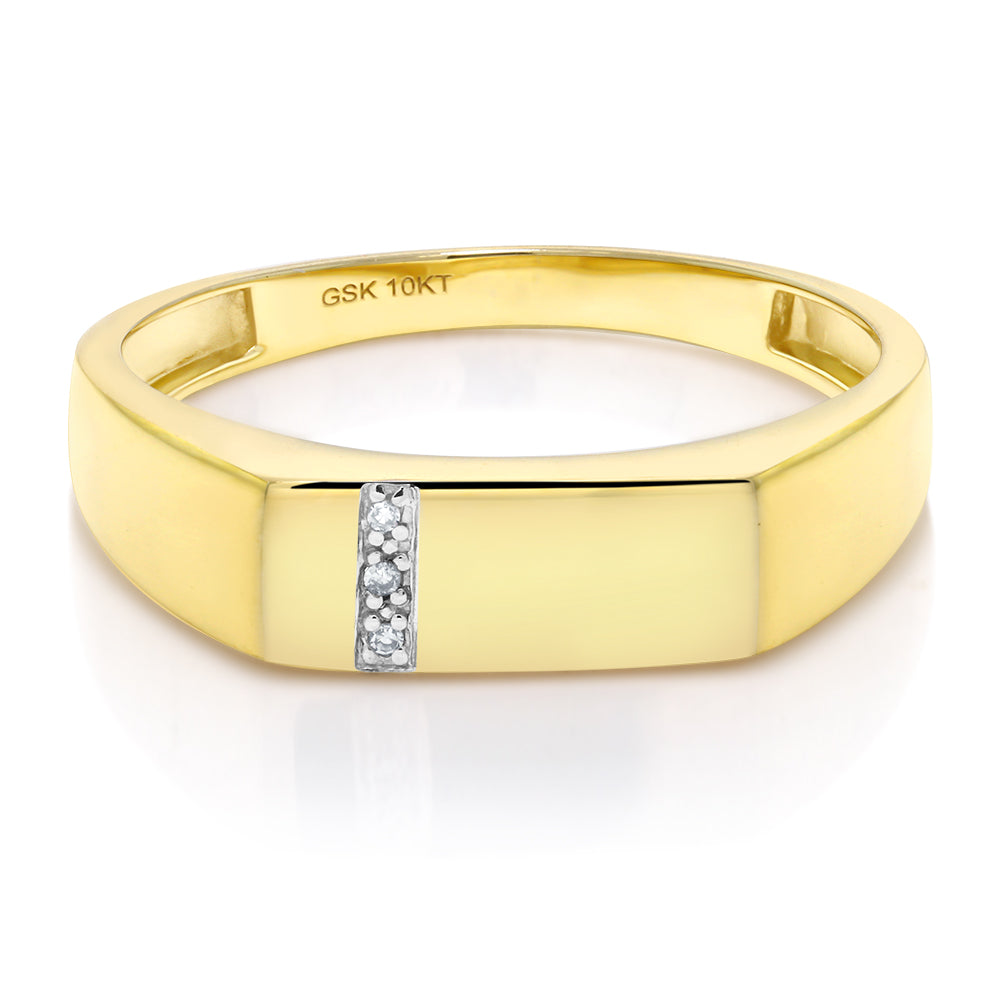 Ring in 10K Yellow Gold