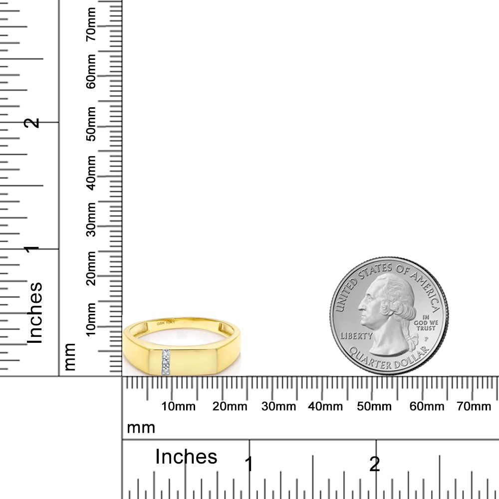 Ring in 10K Yellow Gold