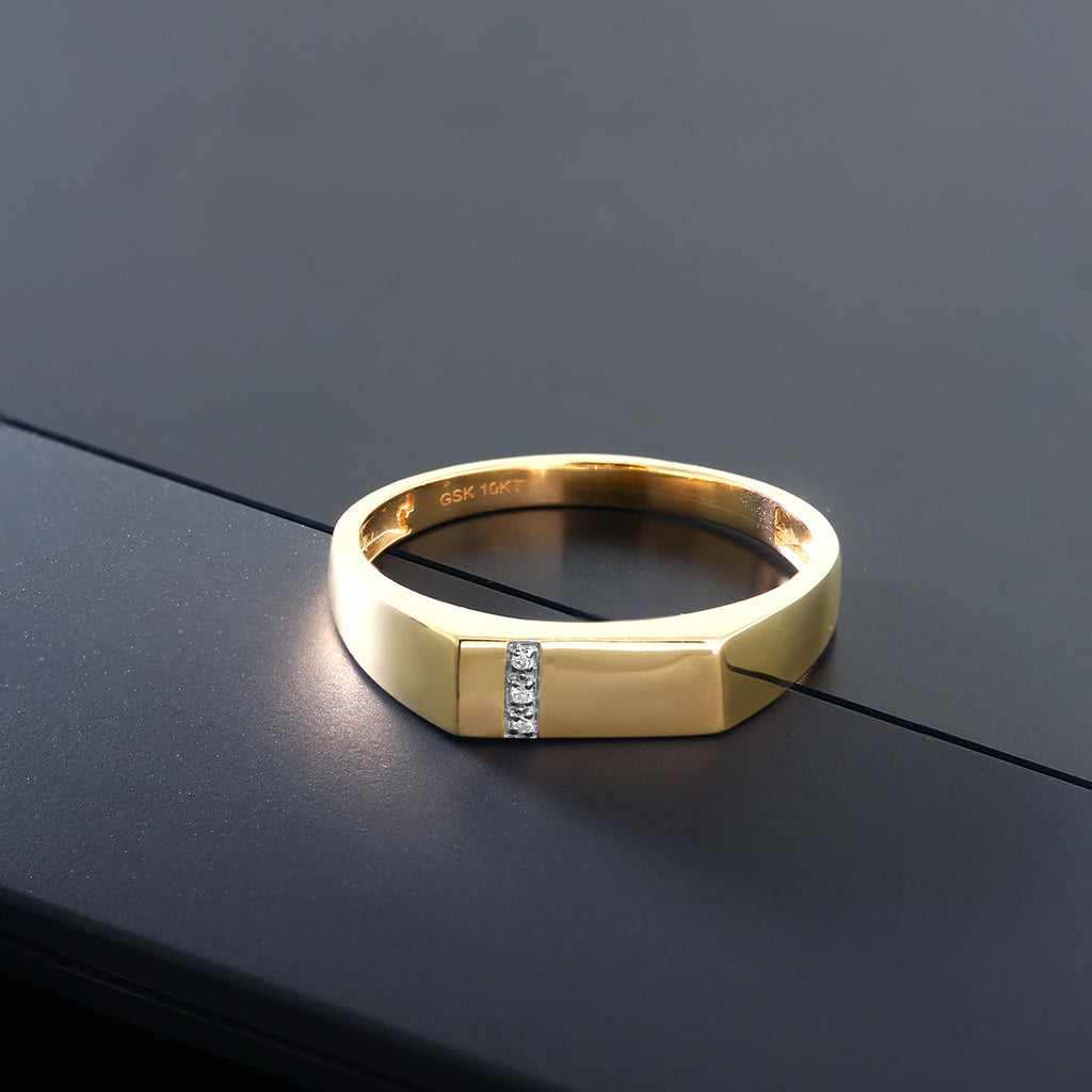 Ring in 10K Yellow Gold
