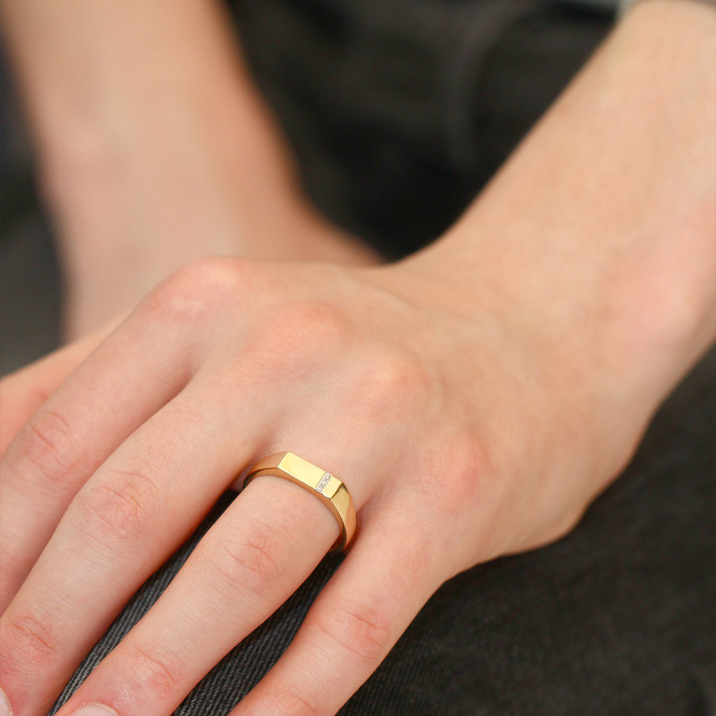 Ring in 10K Yellow Gold