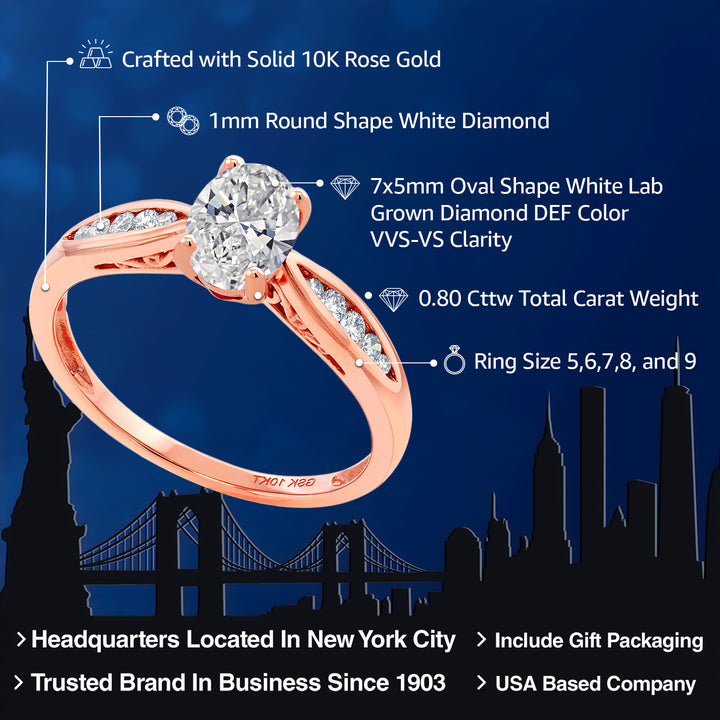Ring in 10K Rose Gold