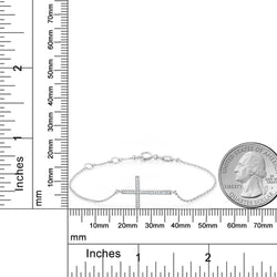 Bracelet in 10K White Gold