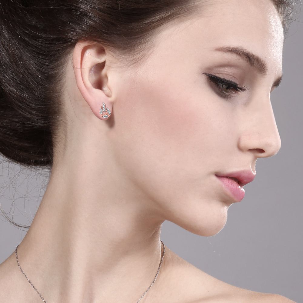 Earrings in 10K Rose Gold