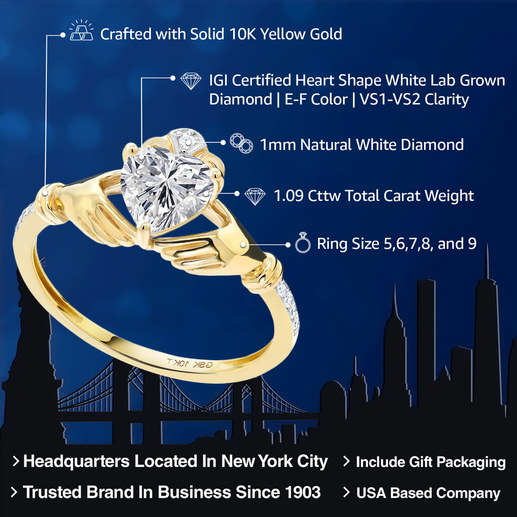 Ring in 10K Yellow Gold