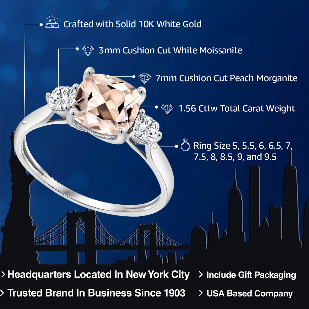 Ring in 10K White Gold