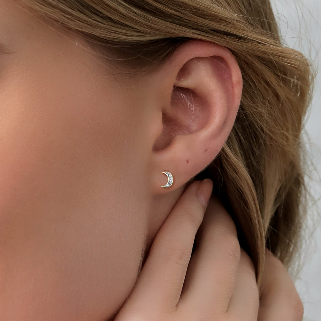 Earrings in 10K Yellow Gold