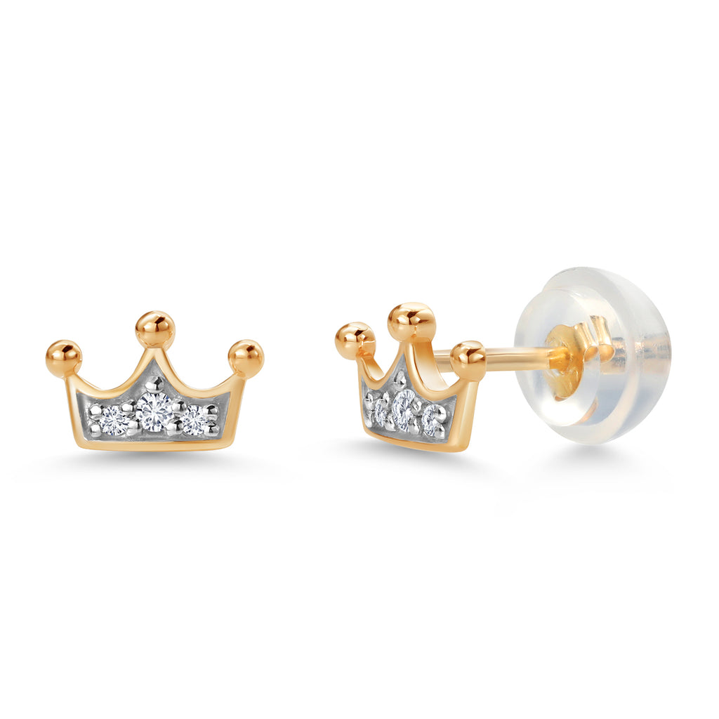 Earrings in 10K Yellow Gold