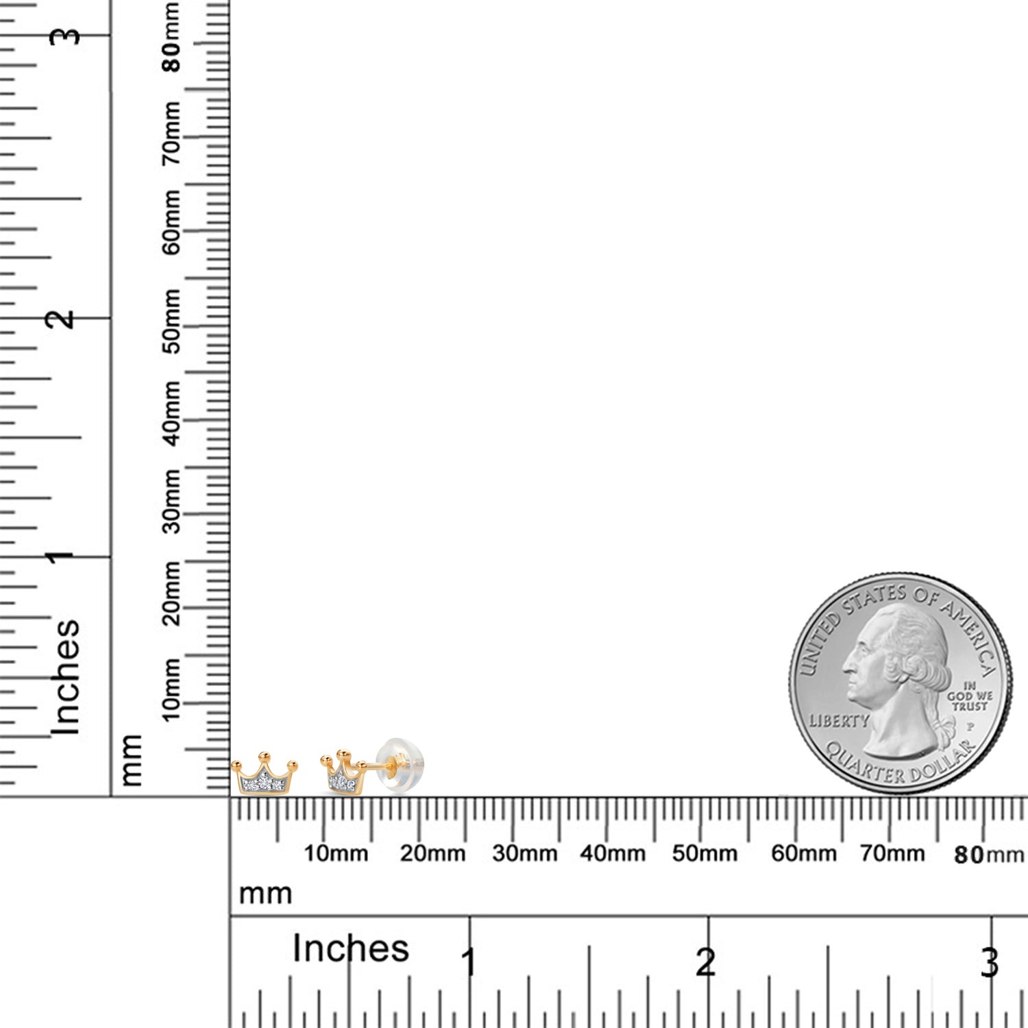 Earrings in 10K Yellow Gold